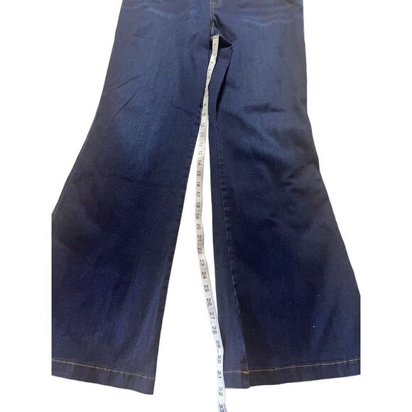 Spanx Women's Blue Midnight Shade Flare Denim Jeans Size 3X/3T NWT - Picture 2 of 6